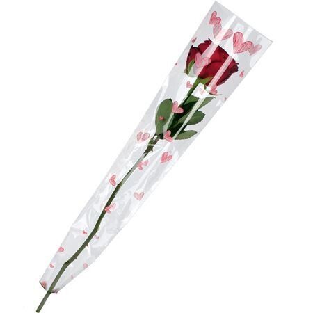 Valentines Single Red Rose