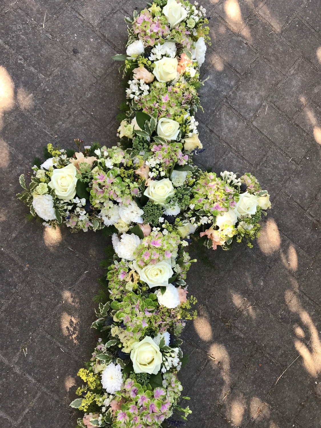 Mixed Flower Cross
