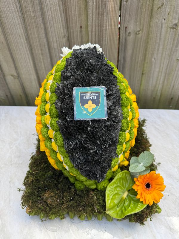 3D Rugby Ball Tribute