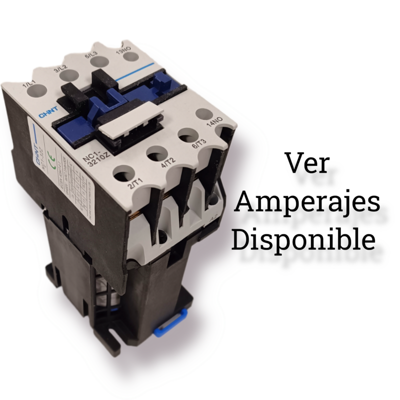 Contactor NC1 24 Voltios DC 50/60HZ 3 Polos