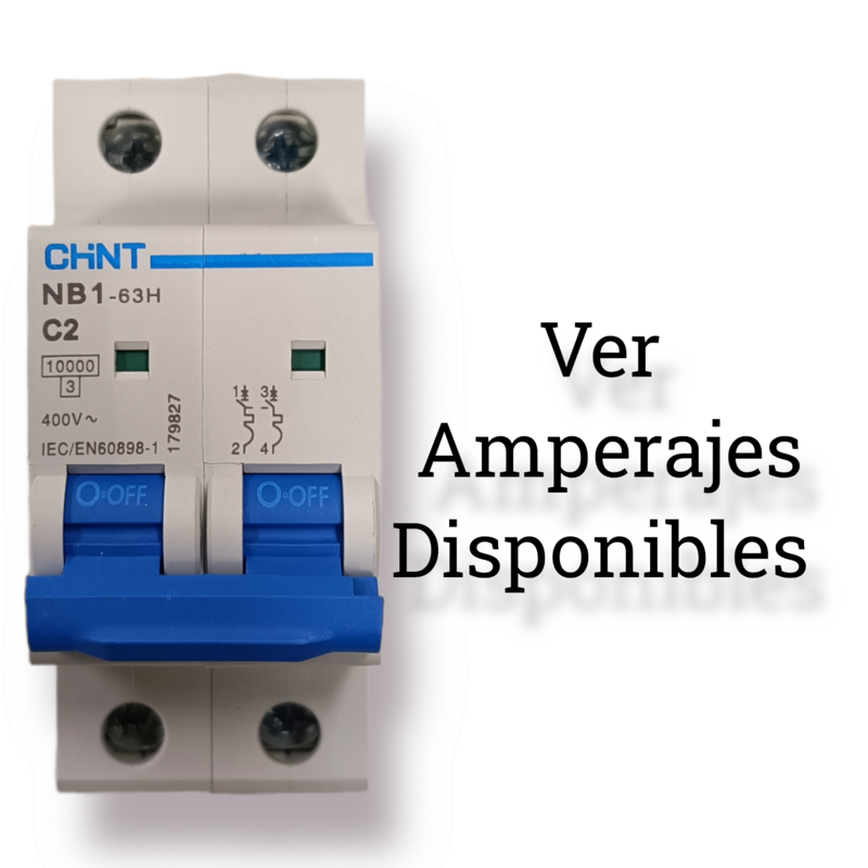 Autómatos NB1-63H 2 Polos