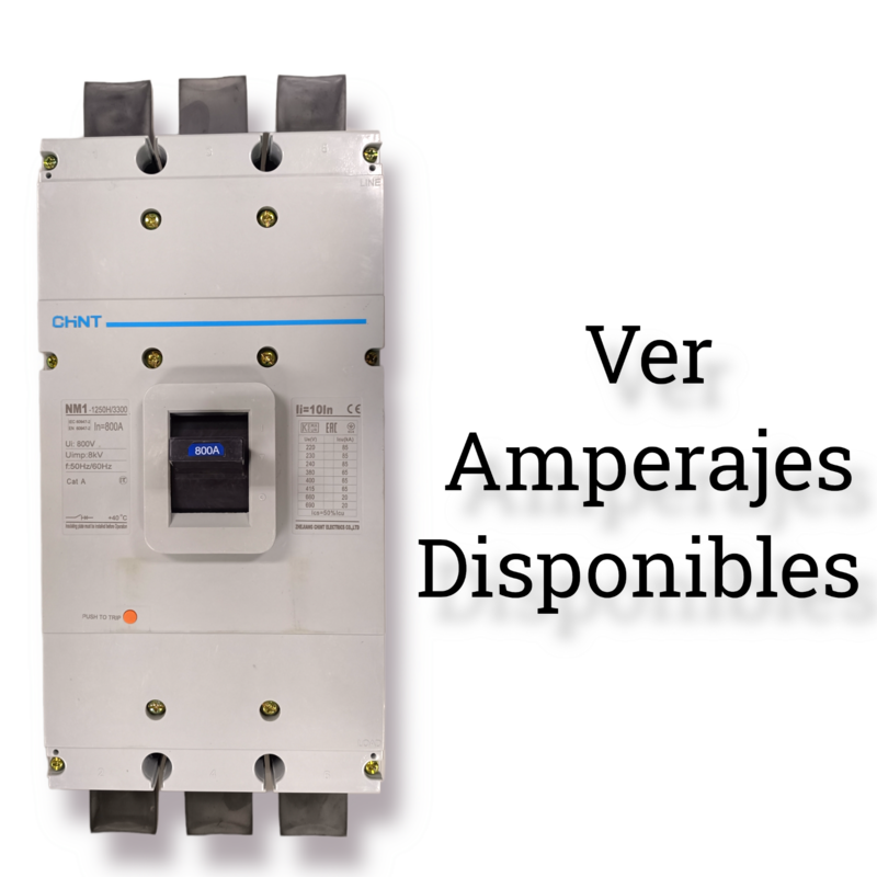 Interruptor NM1-800S 3  Polos 85-65KA 600V