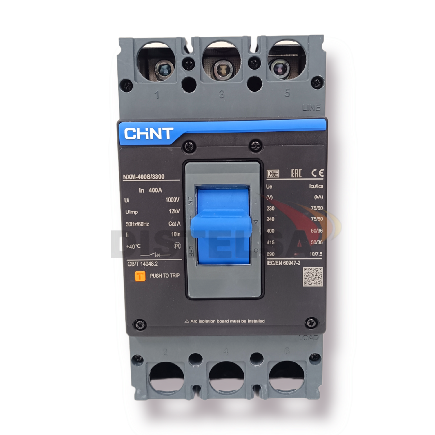 Interruptor NXM-400S/3300 3 Polos