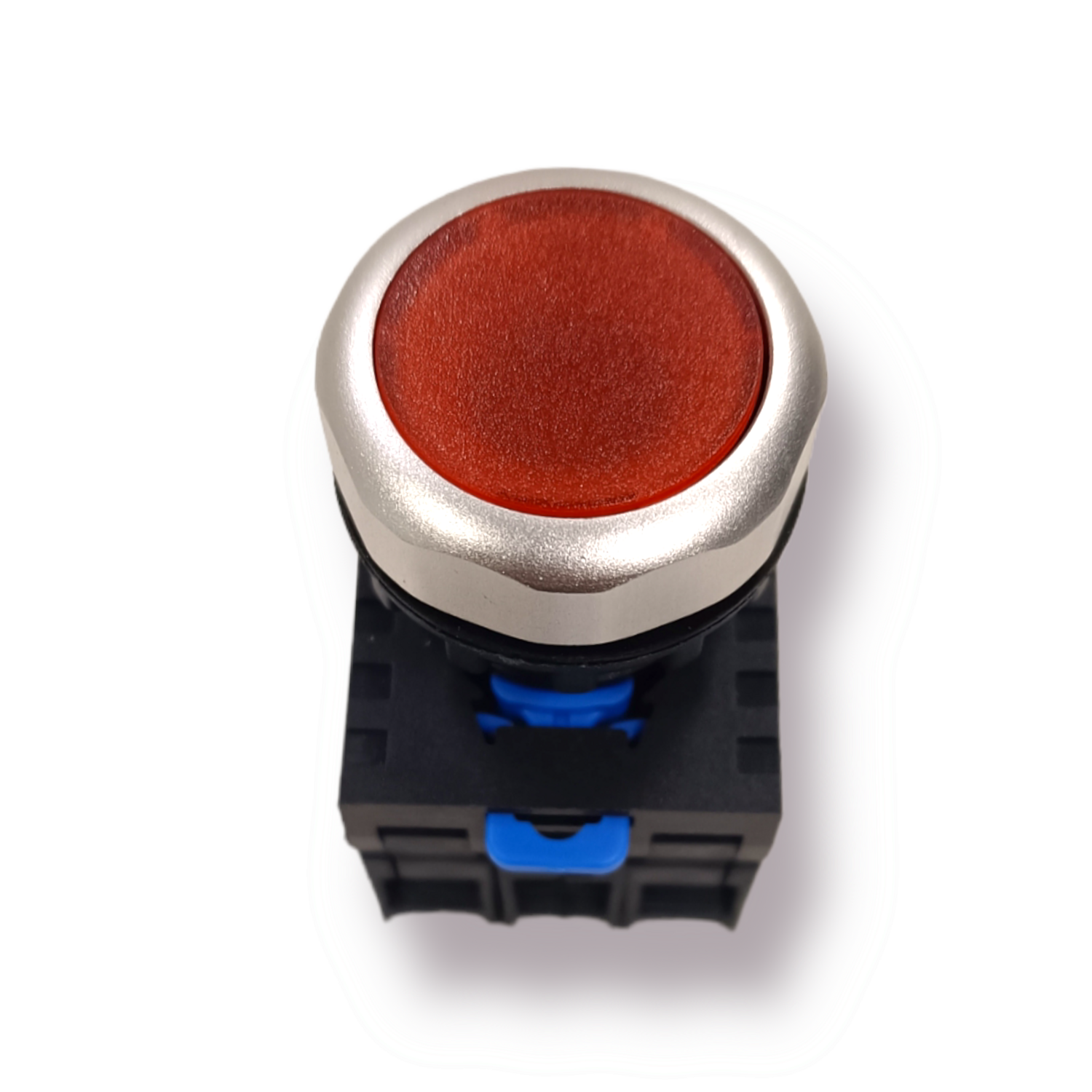 Pulsador LED Rojo 1NA+1NC (NP8-11BND RED AC 110V-220V)