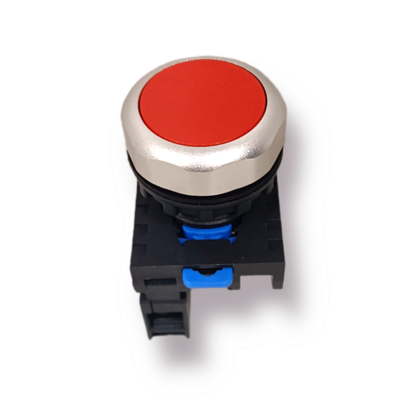 Pulsador Rasante Rojo 1NC (NP8-01BN RED)