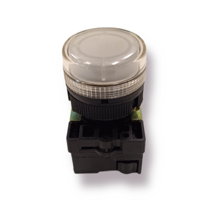 Luz Piloto LED/ Blanco 110V AC/DC (NP2-EV61 110V LED)