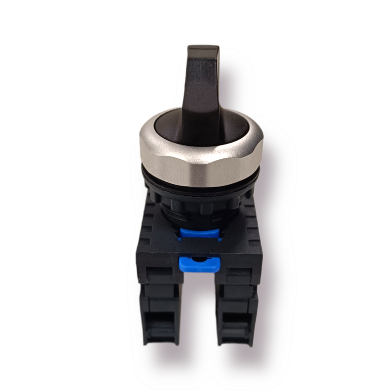 Selector 3 posiciones 2NA con retención (NP8-20X/31 BLK)