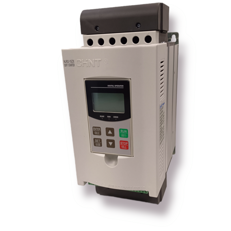 Arrancador suave trifásico 20HP 380-460V Contactor de bypass integrado (NJR2-15ZX)