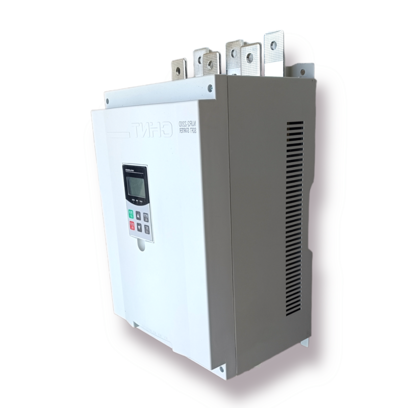 Arrancador suave trifásico 275HP 380-460V sin contactor de bypass integrado (NJR2-220D)