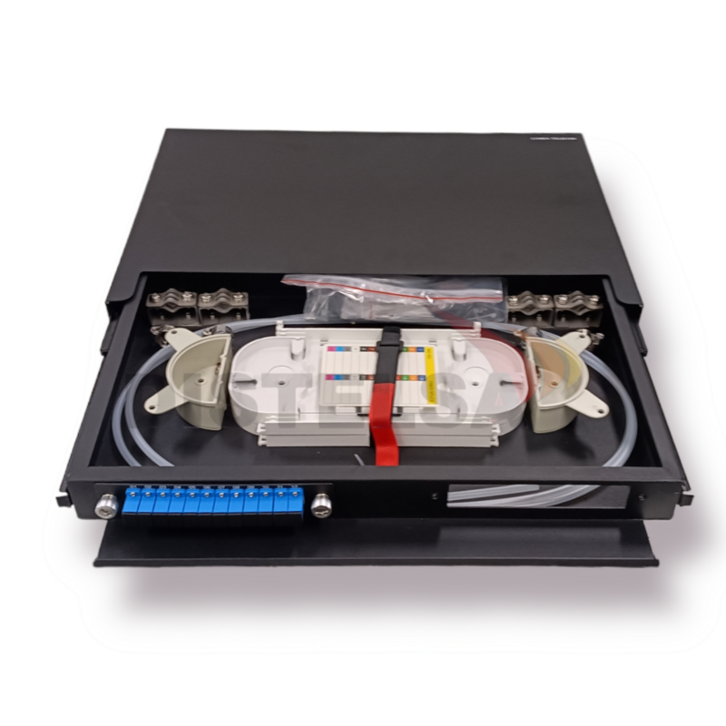 ODF de Rack de 12 espacios Lumen Telecom