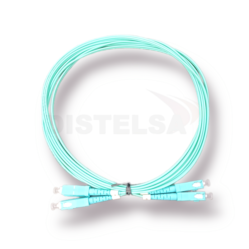 Patchcord SC/UPC-SC/UPC OM3, Tipo: Duplex, Medida: 3 metros