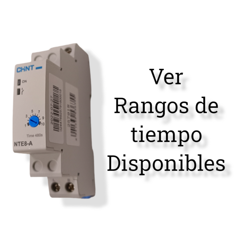 Temporizador OFF DELAY 220V (NTE8-A)