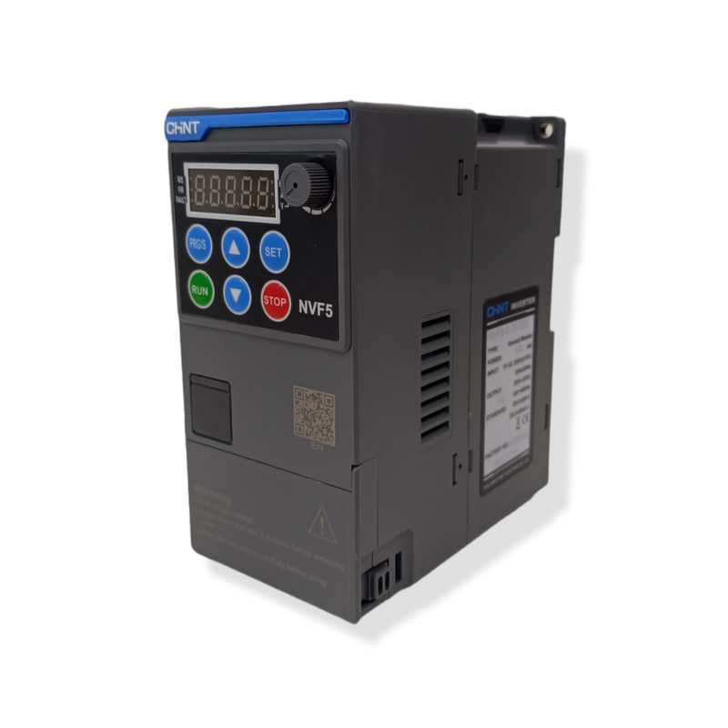 Variador de frecuencia entrada monofásica/ salida trifásica 1HP 220V (NVF5-0.75/TD2)