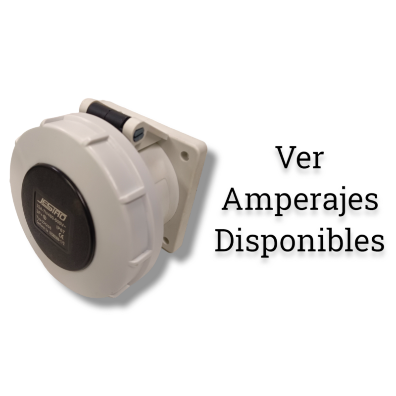 Toma de Corriente Hembra Empotrable 7H 480/500VAC