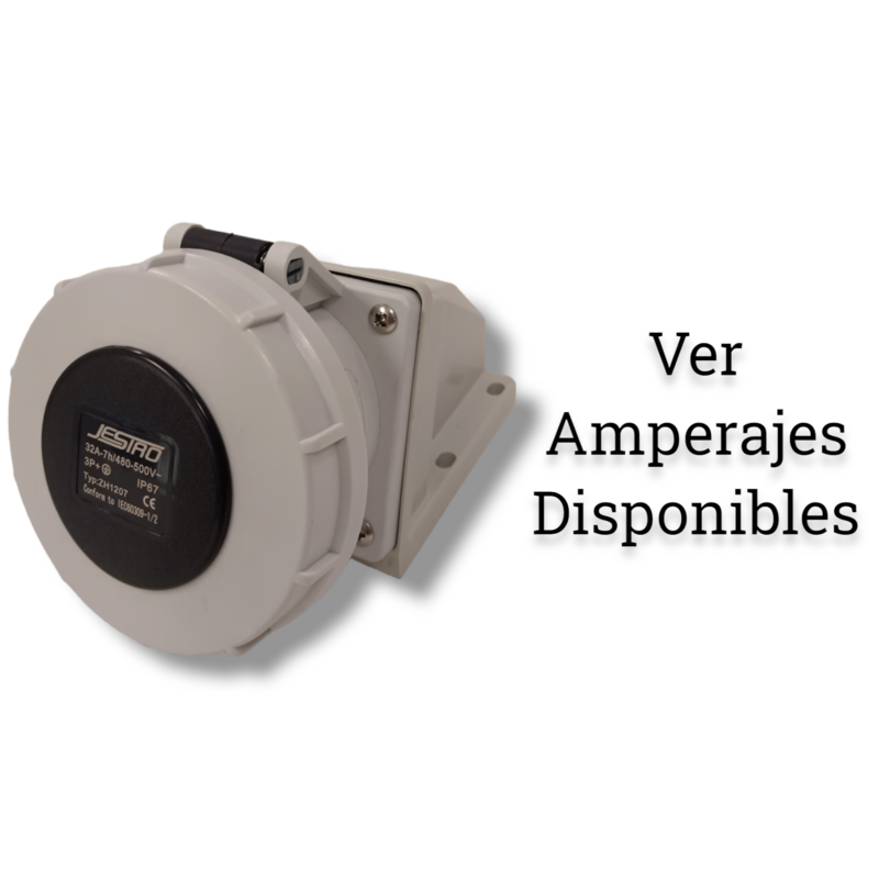Toma de Corriente Hembra Superficial 7H 480/500VAC