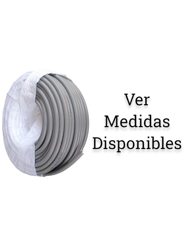 Tubo flexible liso LT forrado (PIES)