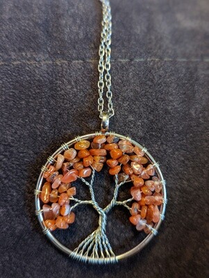 Tree Singer book and Tree Necklace