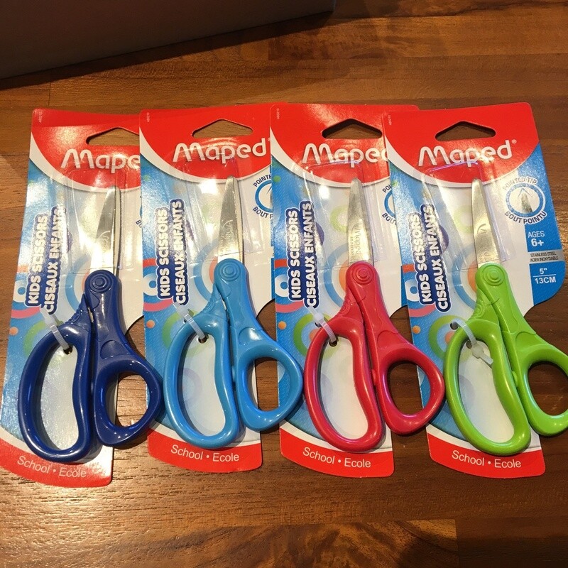 kids scissors 13cm/5&quot;pointed