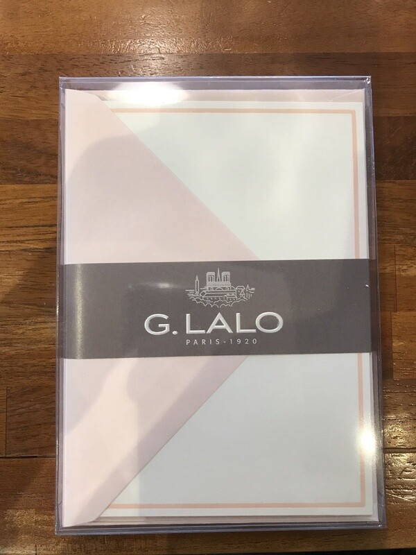 L32605 BORDERED 10c+10e 41⁄2x6 PINK