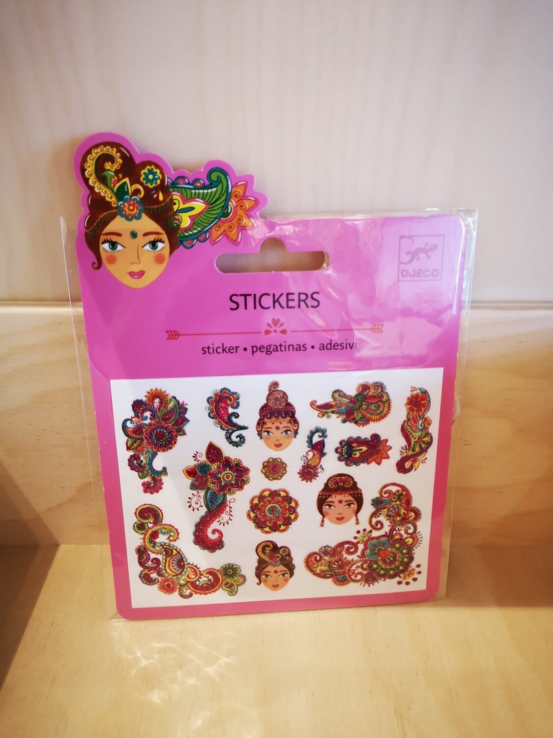 DJ09761 - Mini stickers / Indian designs*