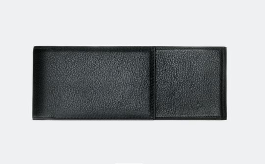 LA202 LEATHER POUCH FOR 2 PENS
