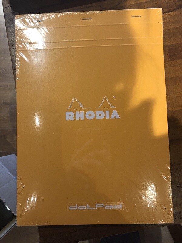 Rhodia pad #18 dot 8.3x11.7 orange