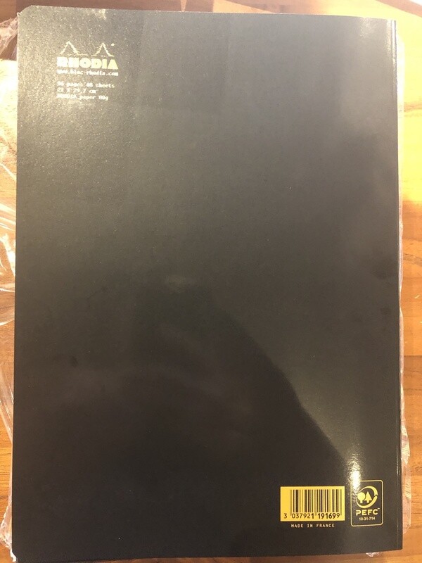RHODIA Stapledbound Notebook Lined 21X29.7cm