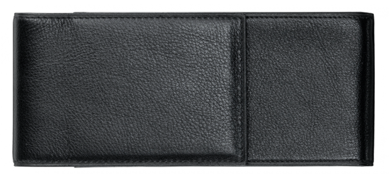 LA203 LEATHER POUCH FOR 3 PENS