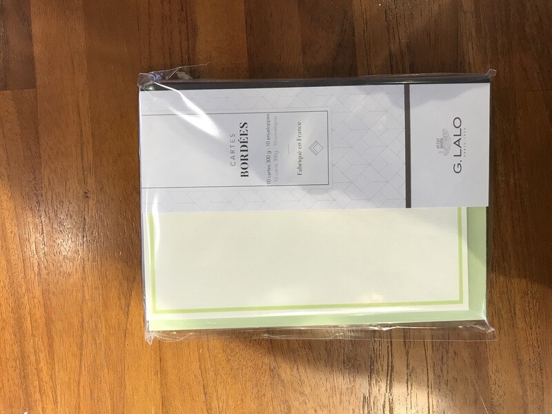 L32603 BORDERED 10c+10e 41⁄2x6 GREEN