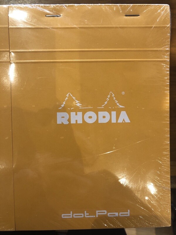 Rhodia pad #16 dot 5.8 x8.3 orange
