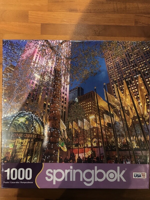 3410781 X 1000PC PUZZLE ROCKEFELLER