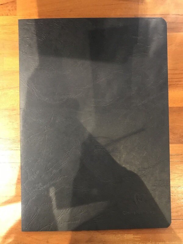 733061 AGE-BAG NOTEBOOK STAP. LINED 96p 81⁄2x113⁄4 BLACK