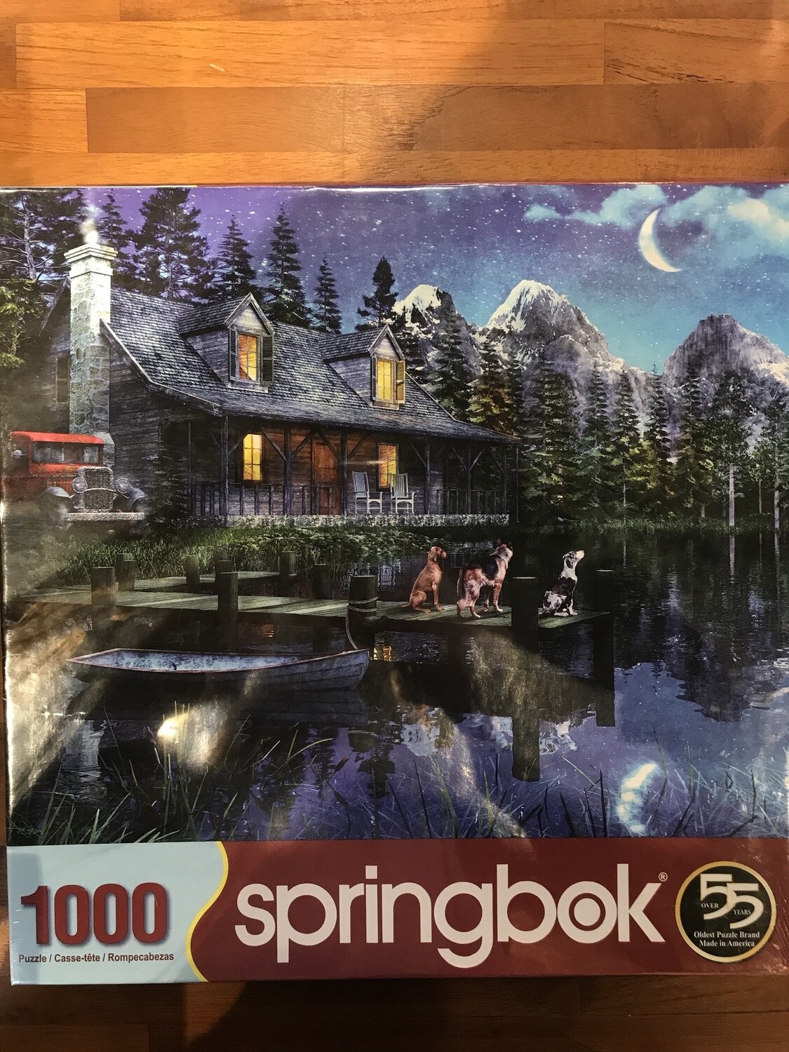 3310871 1000 PC PUZZLE-MOONLIT NIGHT