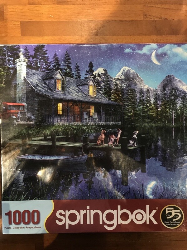 3310871 1000 PC PUZZLE-MOONLIT NIGHT