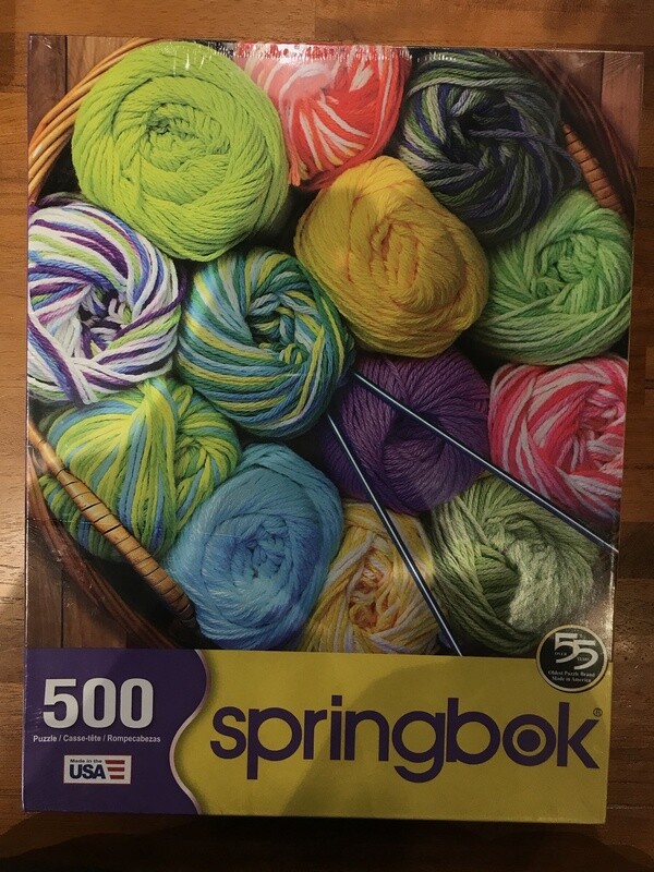 3302536 500PC PUZZLE-COLORFUL YARN