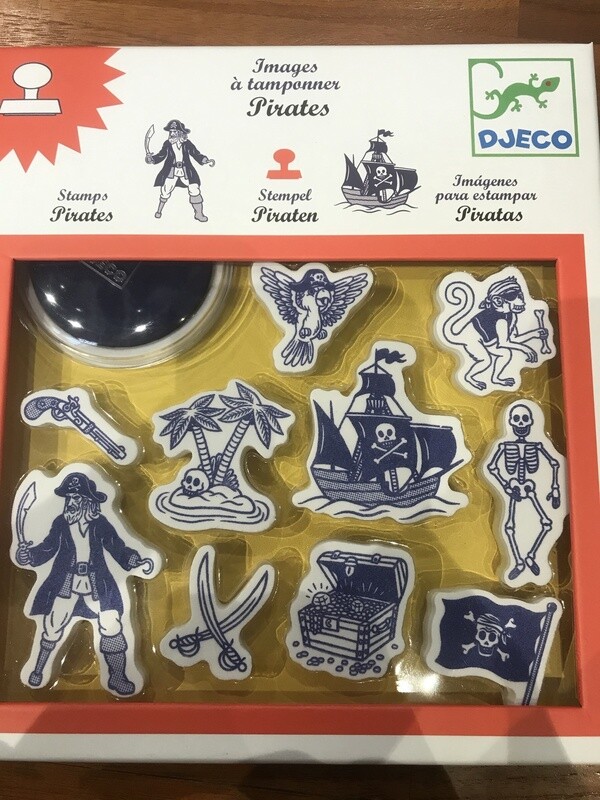 DJ08917 - Stamps / Pirates