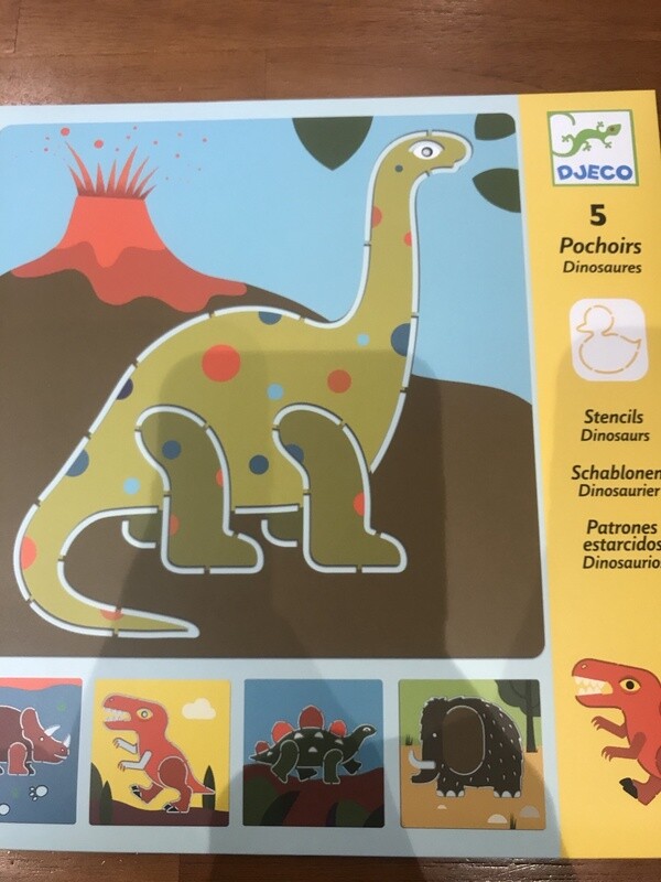 DJ08863 - Stencils / Dinosaurs