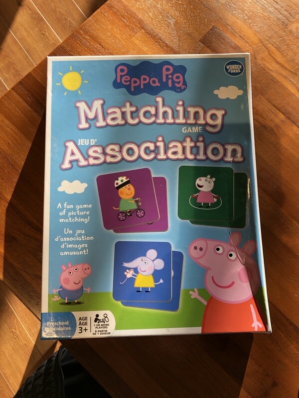 60001674 Eone Peppa Pig Matching