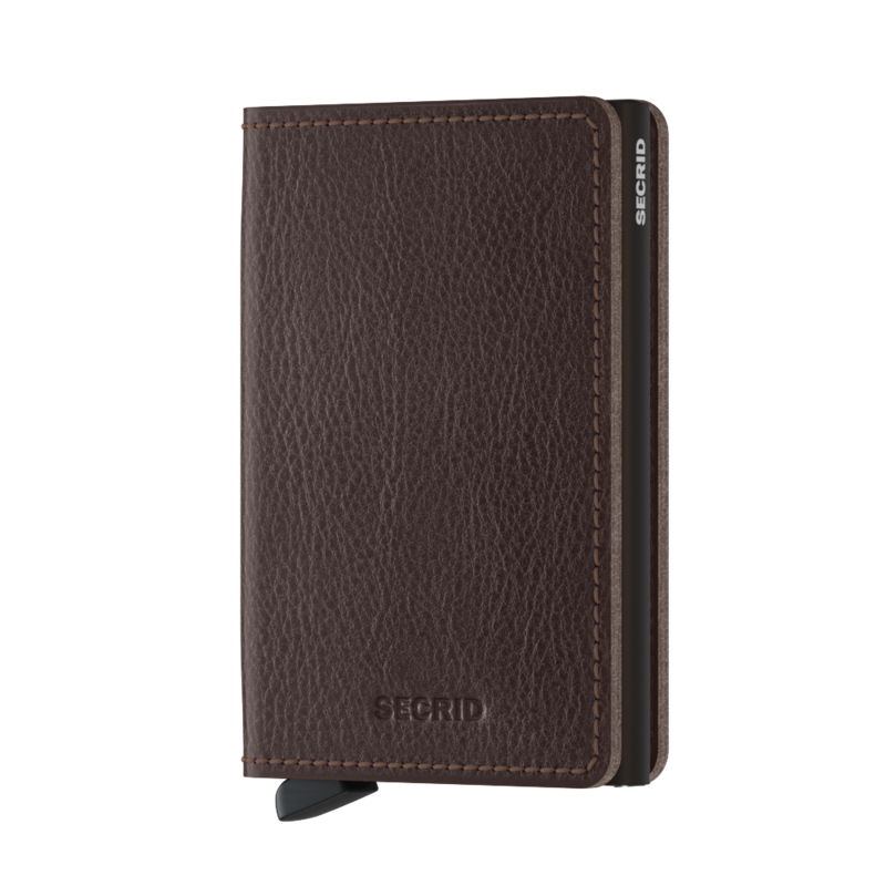 Slimwallet Veg Espresso-Brown