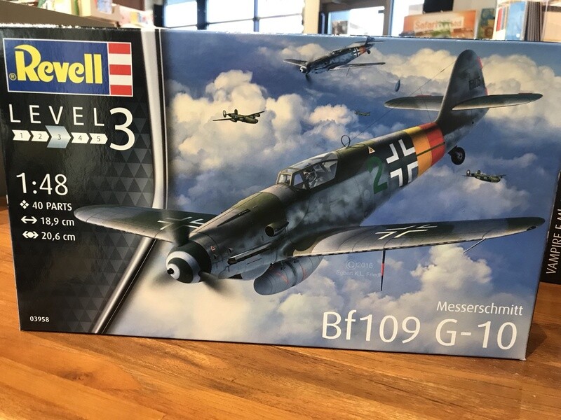 910-03958 1/48 Messerschmitt Bf109 G-10 GREV03958