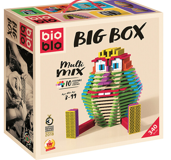 80-64021 Bio Blo Big Box, 340 pcs-10 colors
