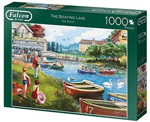 71-11252 1000pc, The Boating Lake