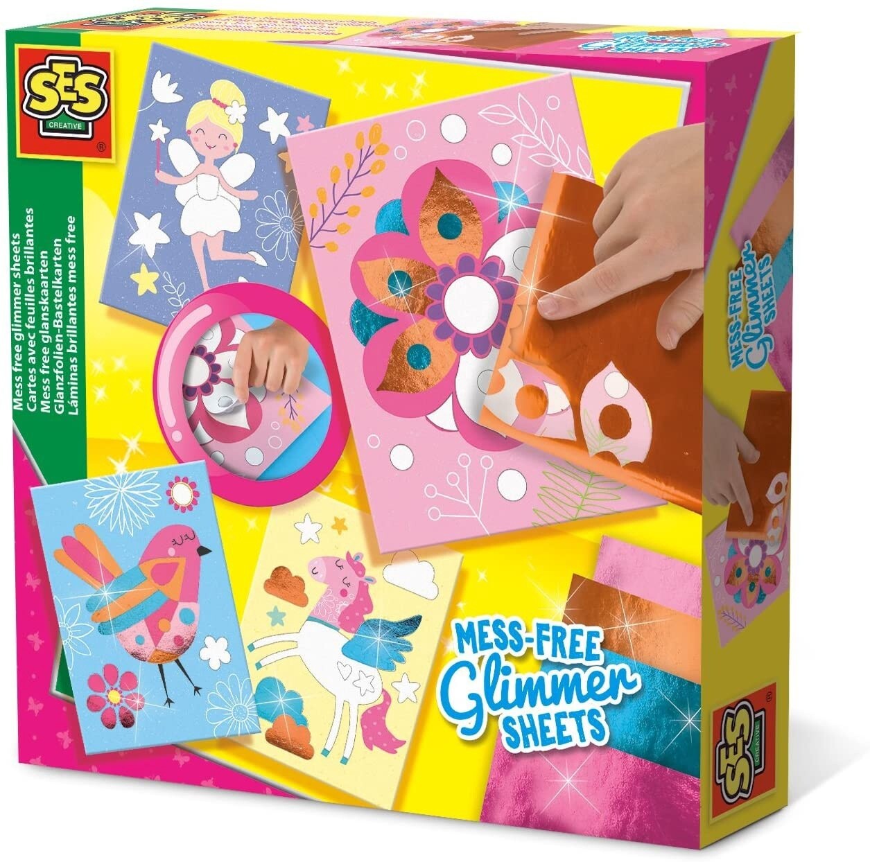 89-14106 Mess free glimmer sheets