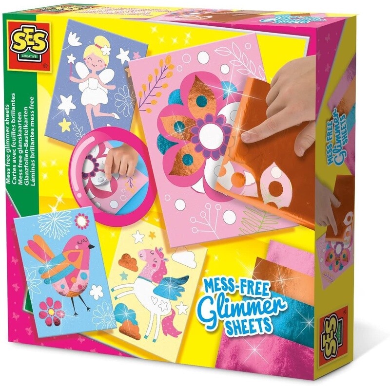 89-14106 Mess free glimmer sheets