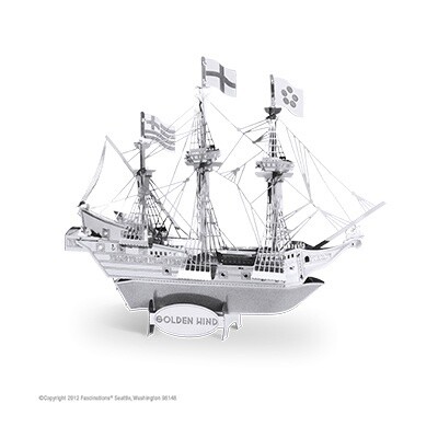MMS049 M.Earth, Golden Hind, 2 sheets
