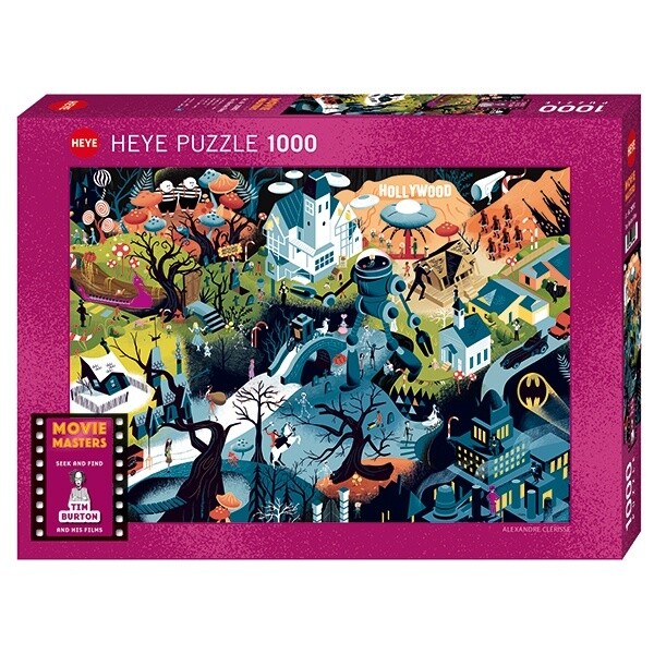 78-29882 1000 pcs, Tim Burton Films