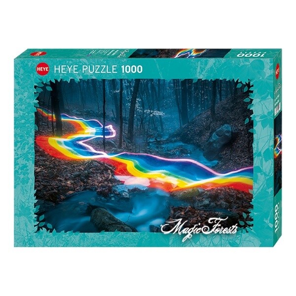 78-29943  1000 pcs,Rainbow Road,Magic Forests