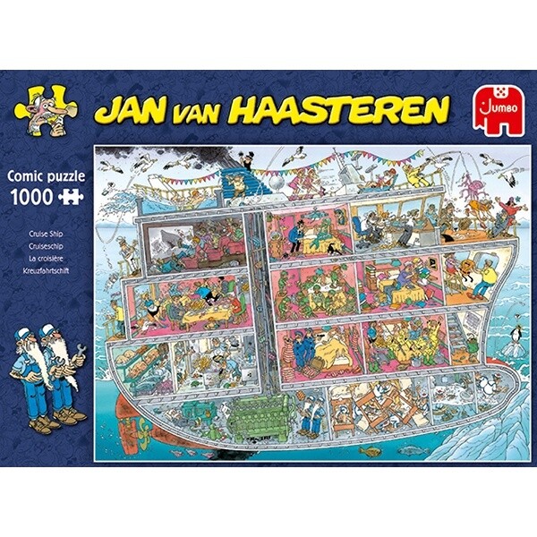 70-20021 1000pc Cruise Ship JvH