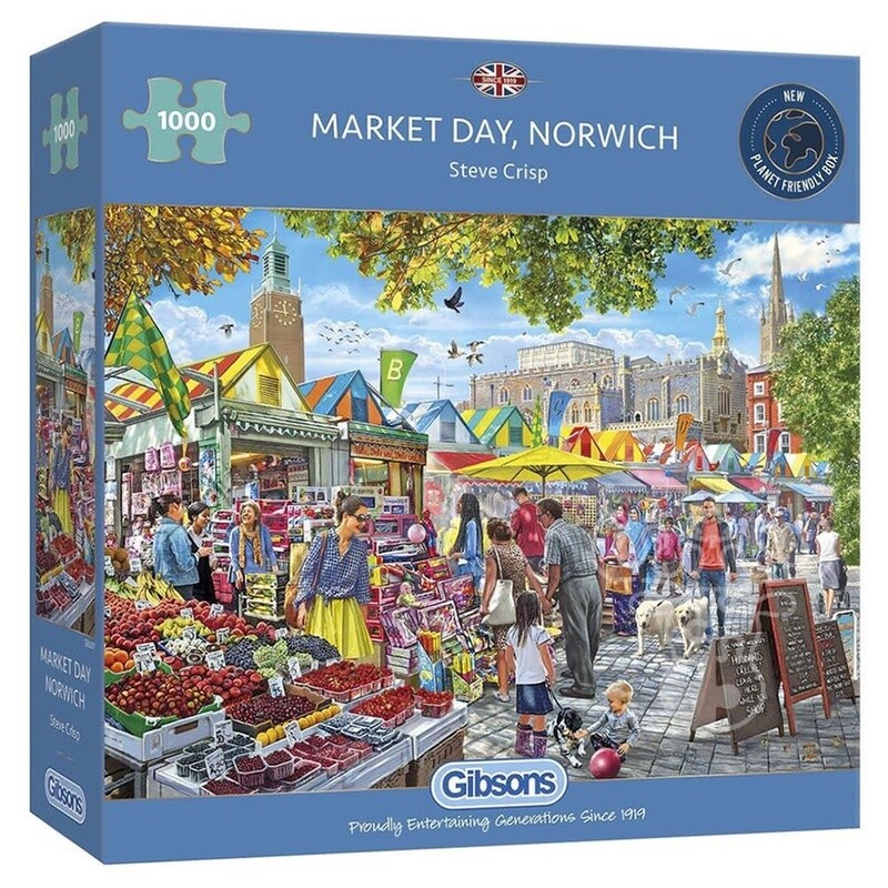 GIBG6297 Puzzle: 1000 Market Day Norwich