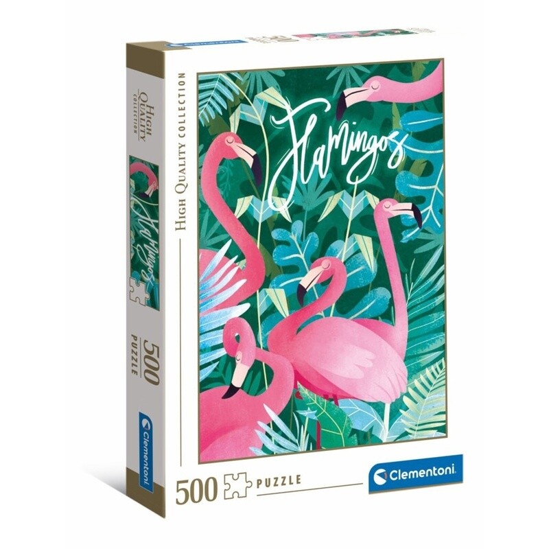 CLM35101 500PC HQC - FLAMINGOS (2) ML
